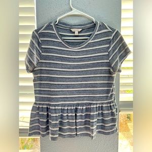 Lauren Conrad Peplum Top